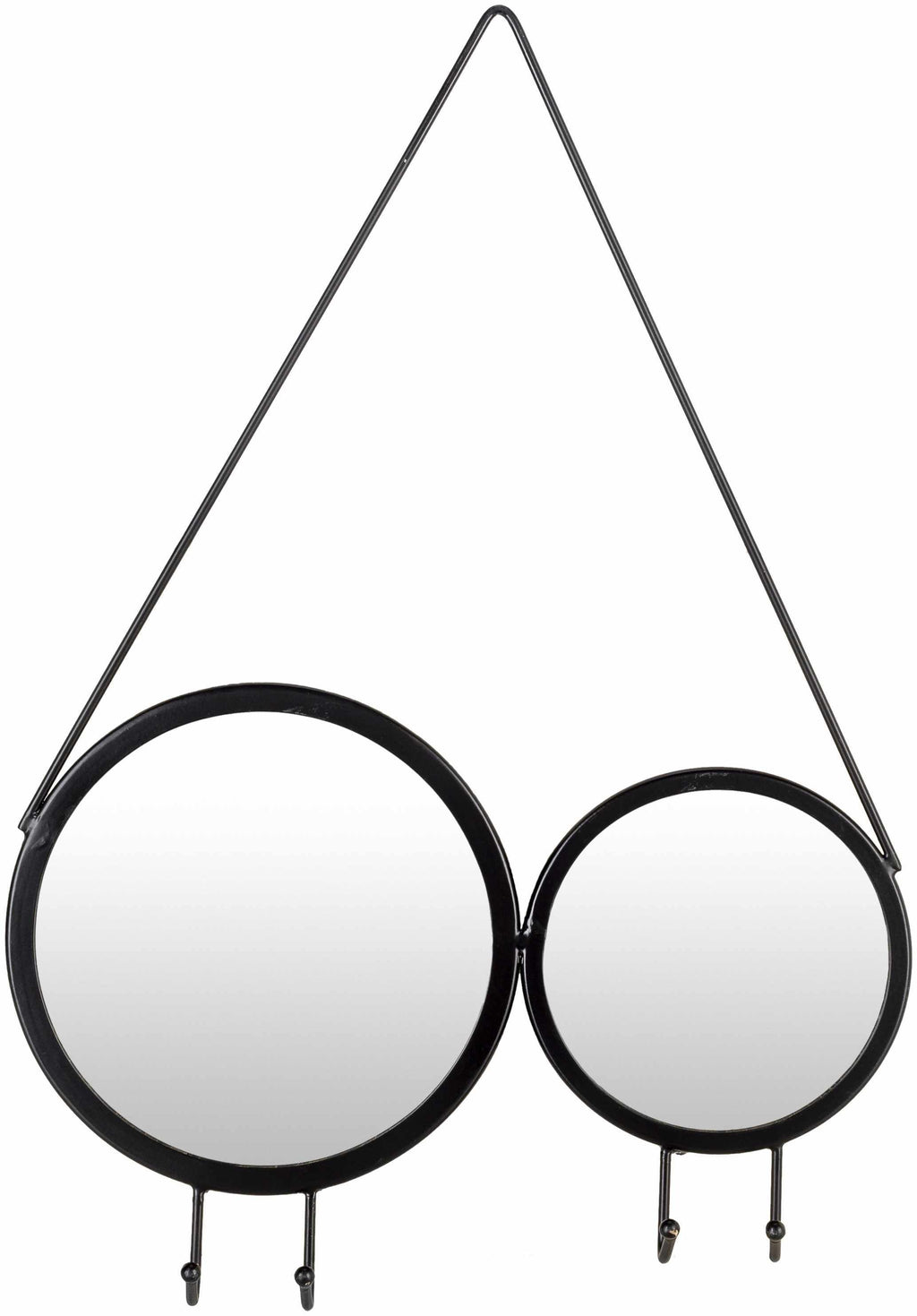 Cotmon Black Iron Frame Mirror - Clearance