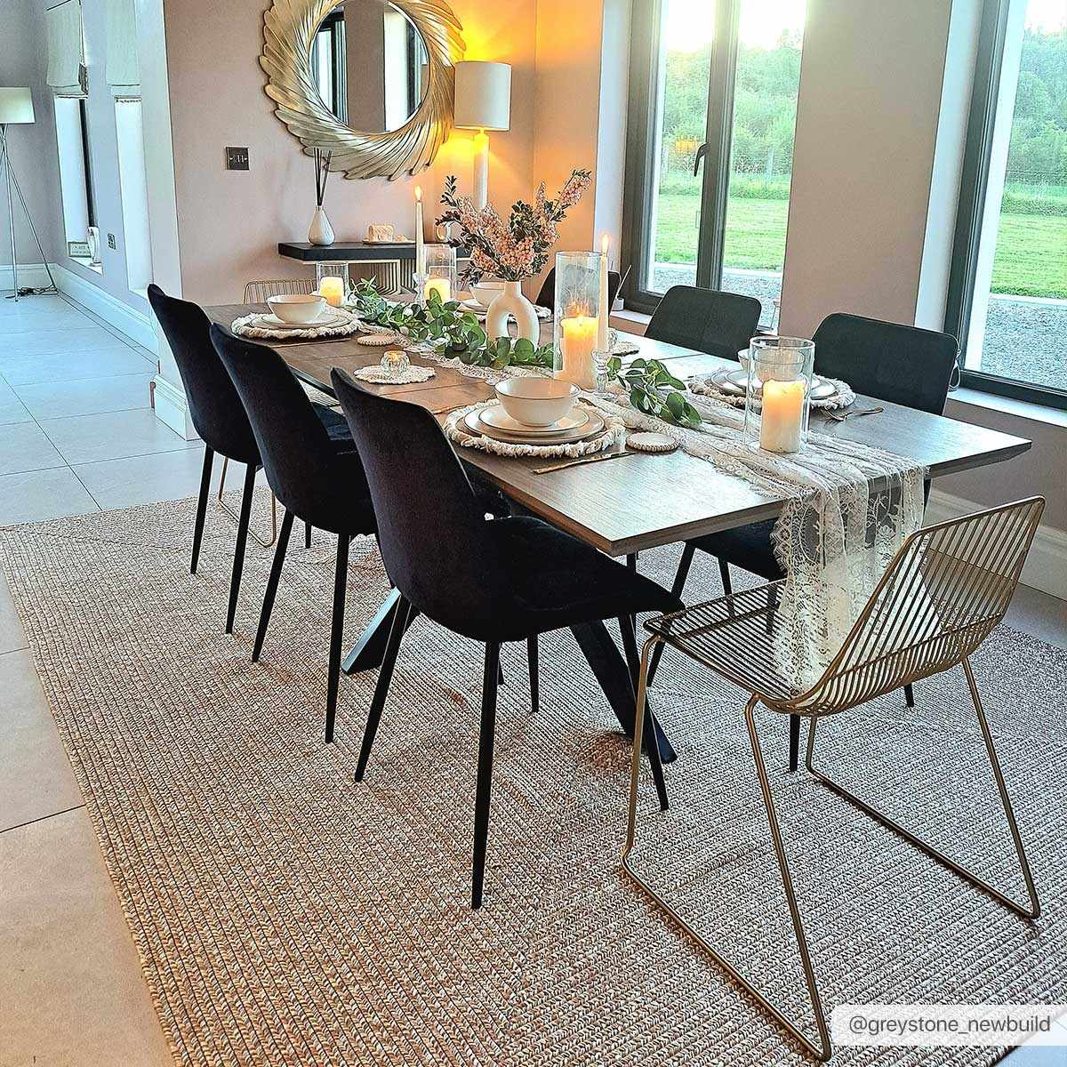 Cream Braided Faux Jute Outdoor Rug