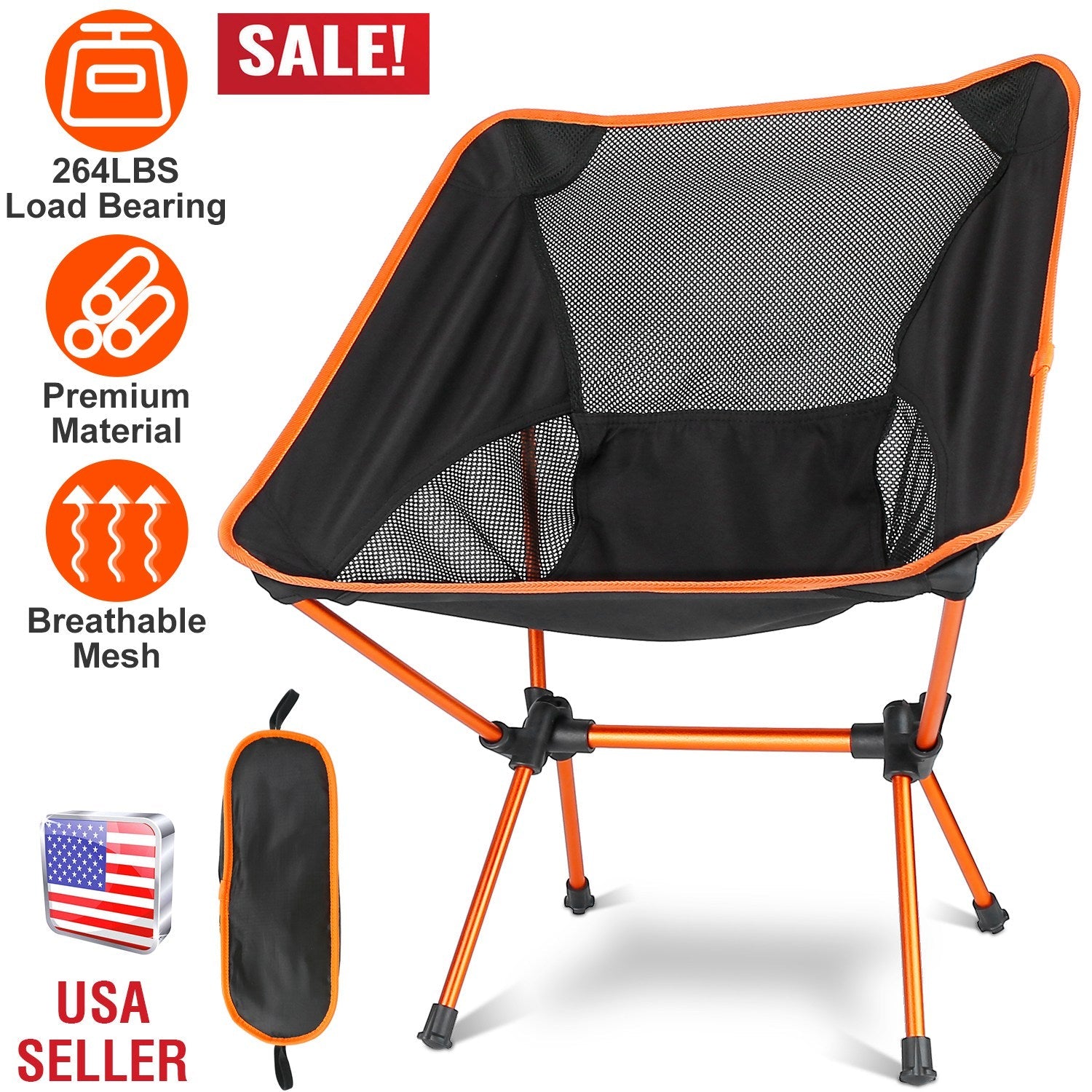 GBruno Foldable Camping Chair