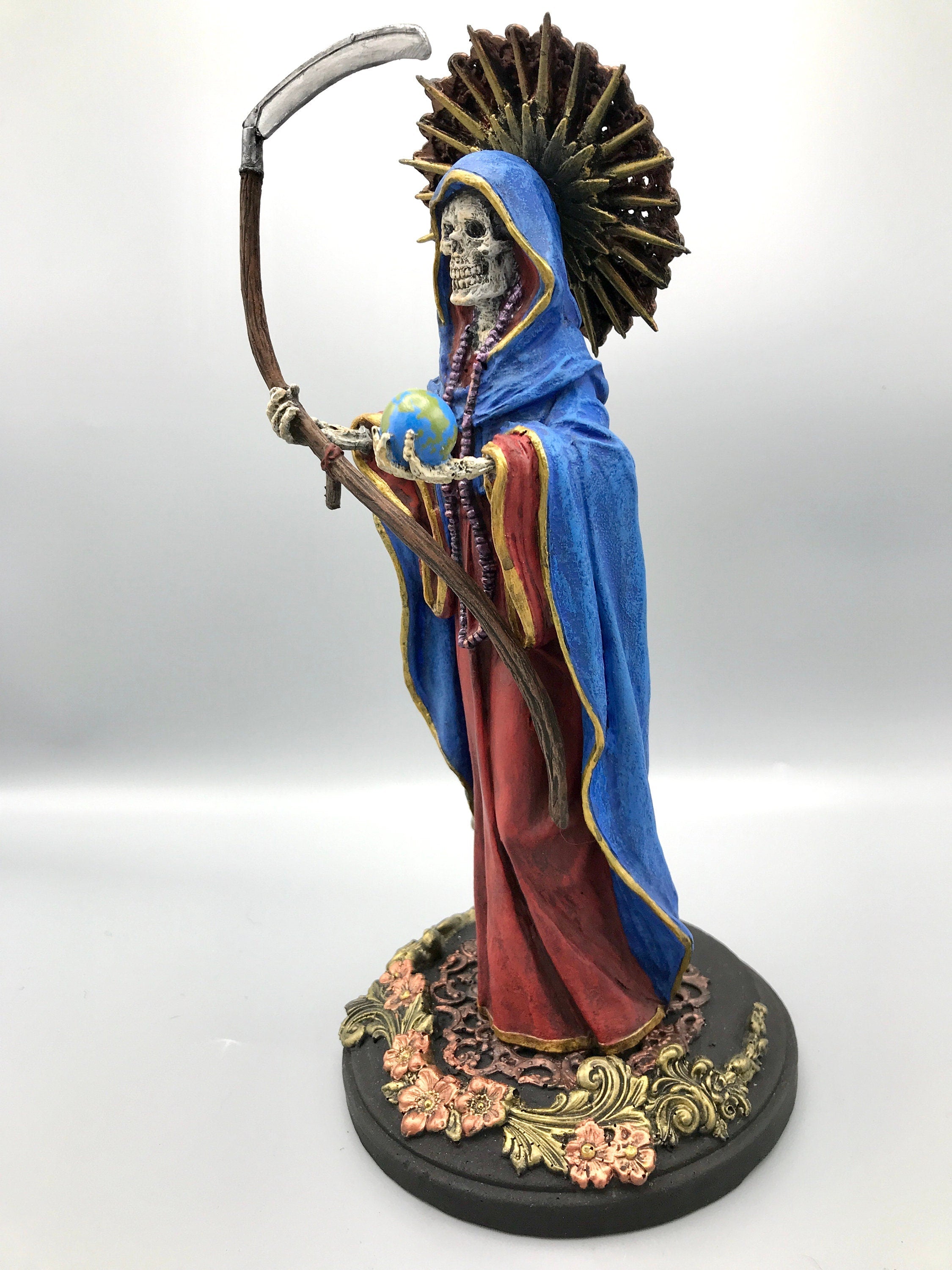 Santa Muerte Statue, Full Color