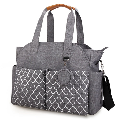 Multifunctional Baby Diaper Bag – 14 Pockets & Changing Tote