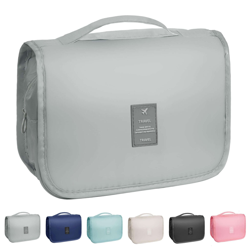 Waterproof Hanging Toiletry Bag – Travel Organizer with Hook