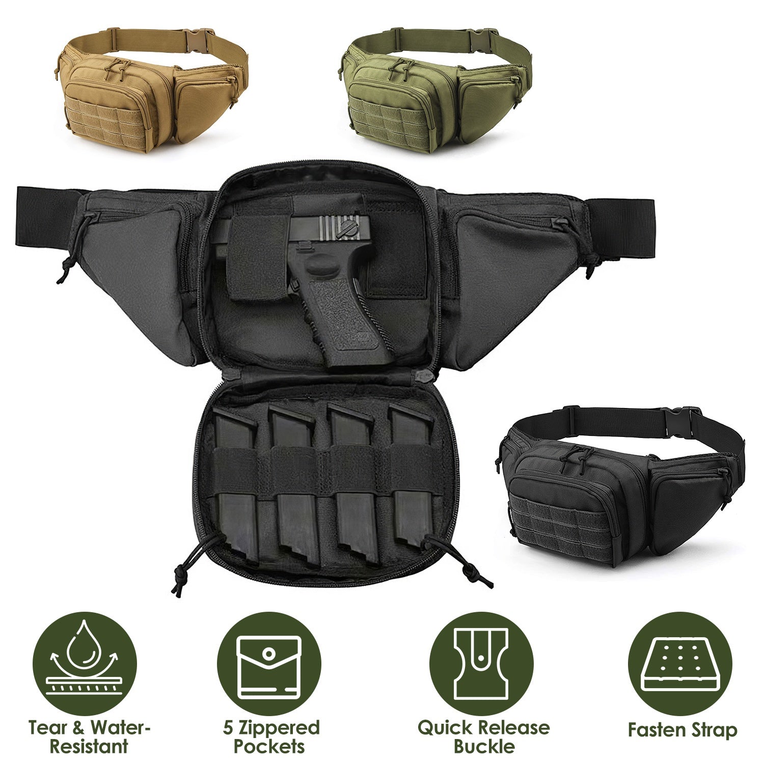 GBruno Tactical Fanny Pack
