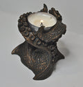 Kraken Tentacles Tea Light Holder, Hand Sculpted Resin Sculpture | Lovecraftian Tentacle Tea Light for Nautical Gift and Gothic Home Decor