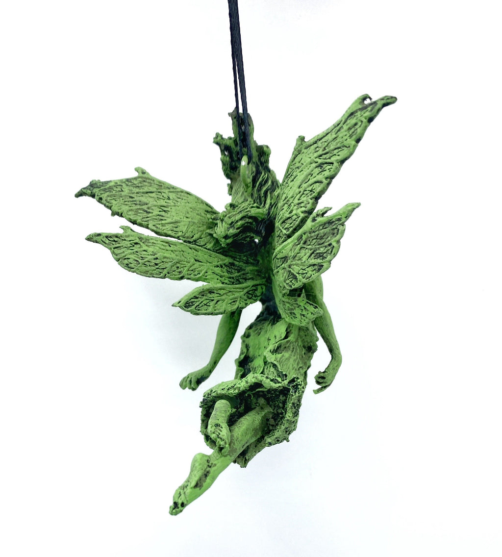 Titania, Queen of the Fairies Ornament, Hand Painted Resin Sculpture | Mythic Elven Queen Figurine | Fairy Tale Ornament, Fantasy Art Decor