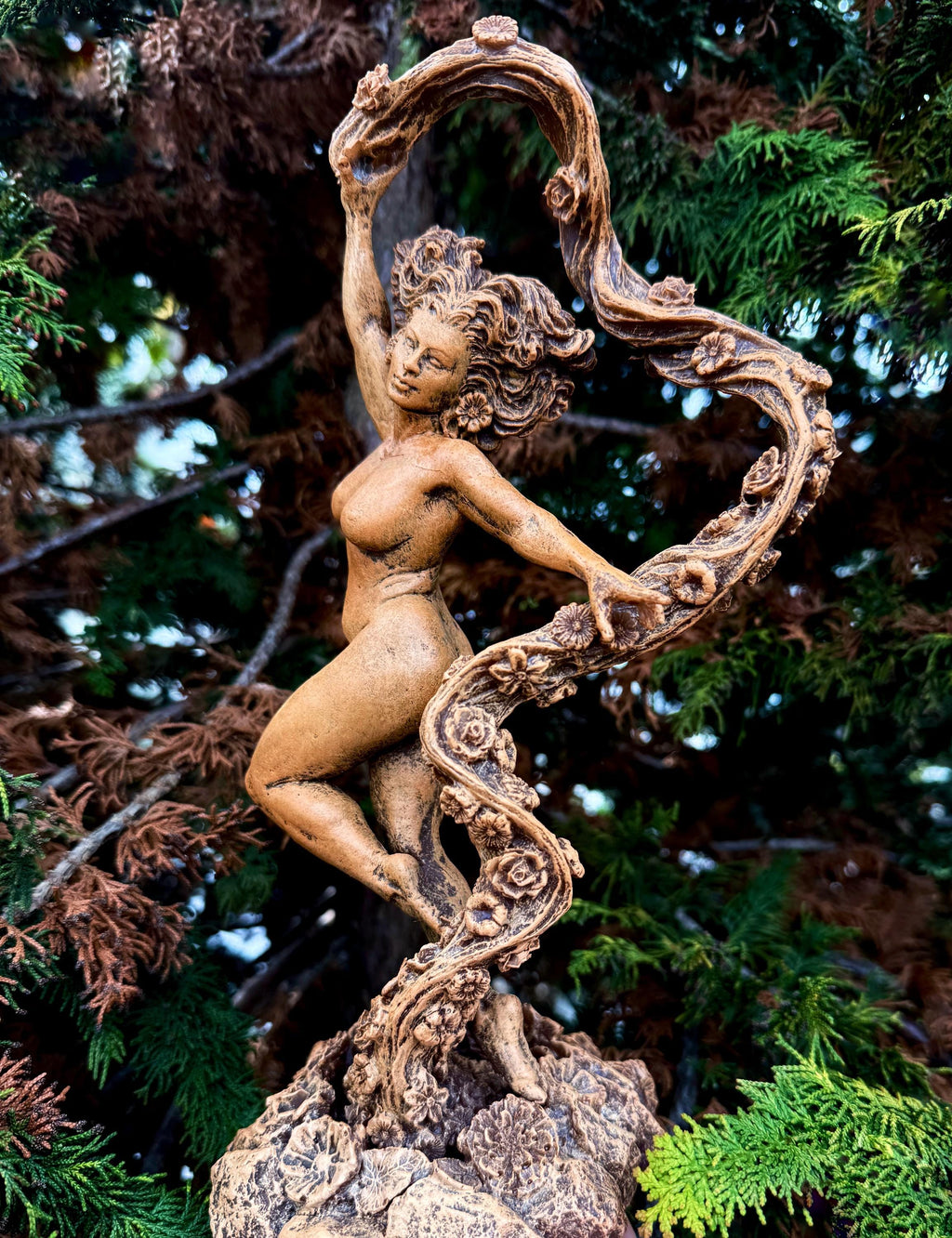 Gaia Statue: Goddess of the Earth | Mythological Gods Figurine | Myths and Legends Statue |Statue for Nature and Fantasy Art Lover Decor