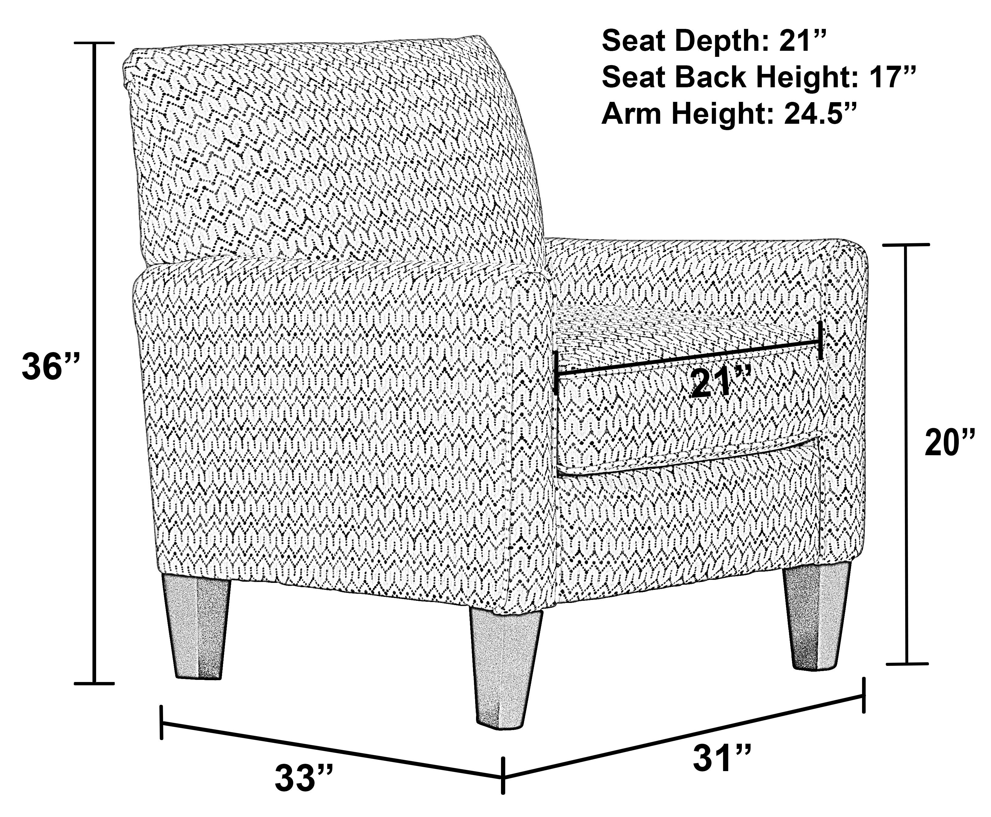 Lewiston - Accent Chair - Graphite