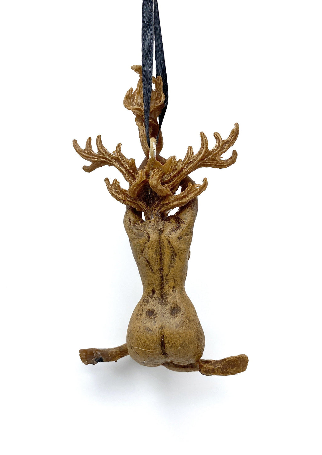 Prakrit Shakti: The Awakening Spirit, Hand Painted Resin Ornament |  Mythical Yoga Meditation Figurine | Goddess Ornament for Yoga Lovers