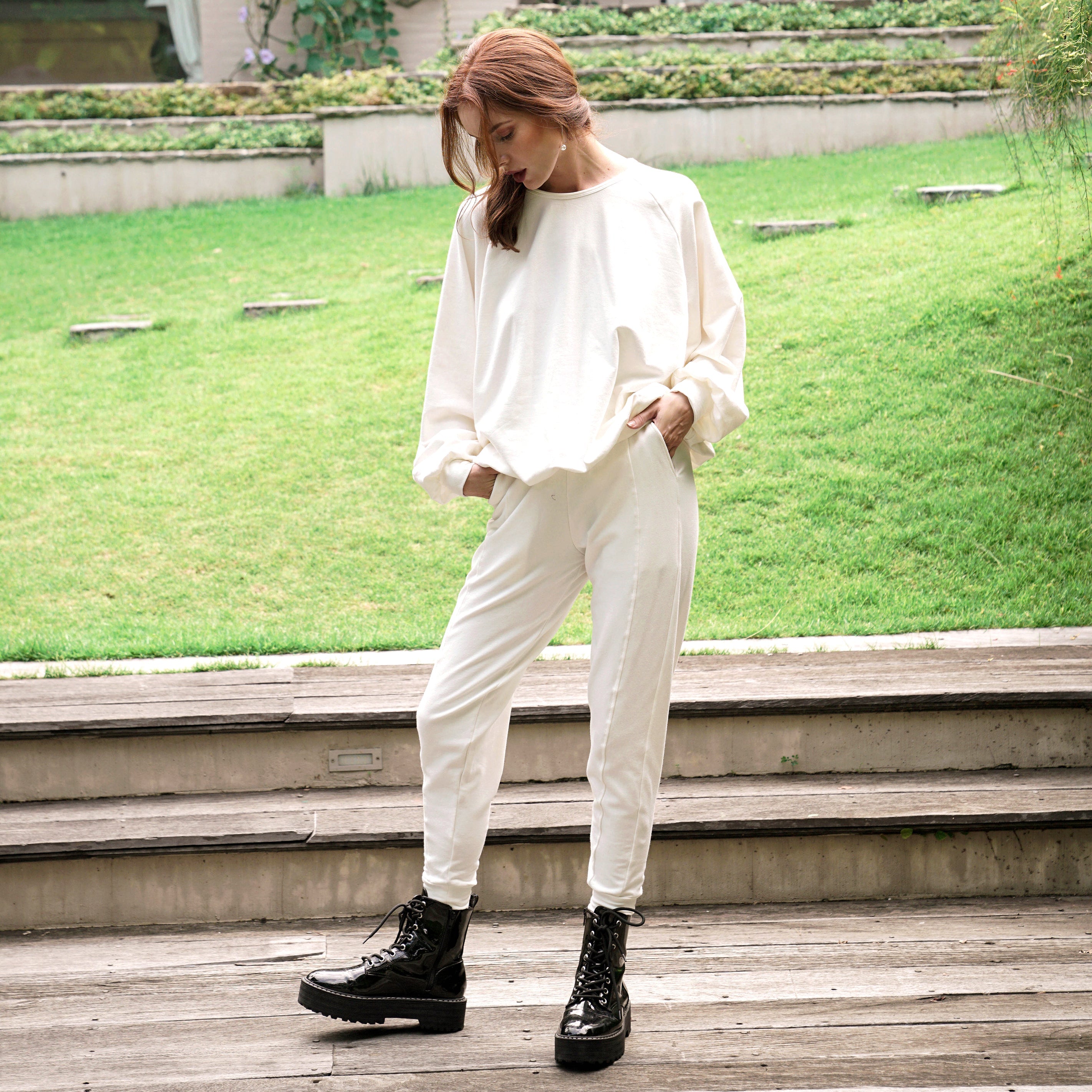 Women's CAMERON Oversized Bamboo Fleece Joggers