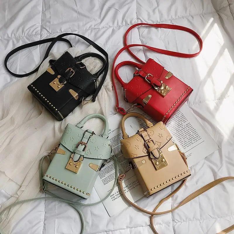 Dazzling Crossbody Bags for Women In Leather Luxury Handbag Designer Ladies Hand And Shoulder Bag For Teenager Girls
