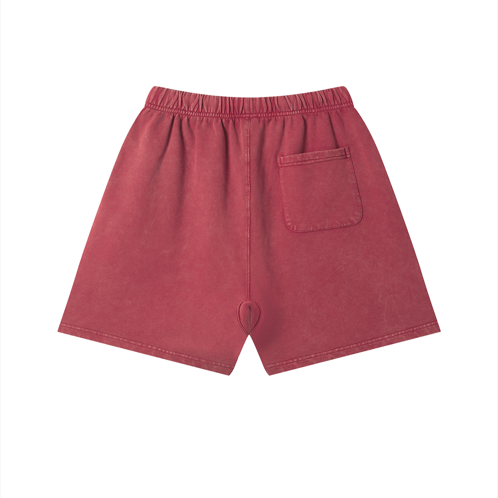 Loki & Ivy Unisex Vintage Wash Cotton Shorts