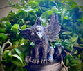 Baby Griffin Statue, Hand Painted Resin Sculpture | Mythical Creature Figurine | Unique Legendary Baby Griffin Figurine. Fantasy Art Gift