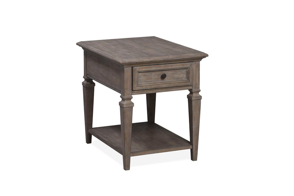 Lancaster - Rectangular End Table - Dove Tail Gray