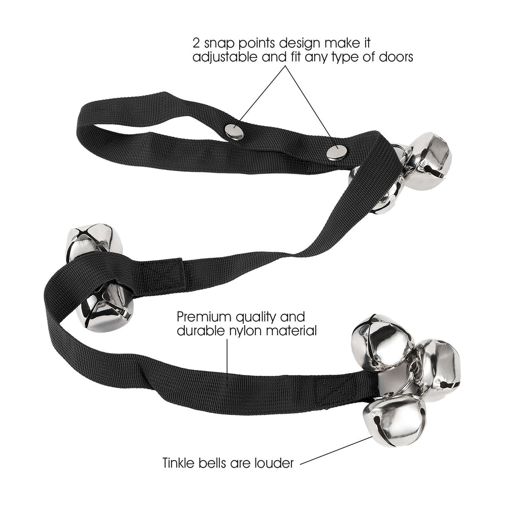 Dog Doorbells Adjustable Pet Doorbells Dog Potty Bells for Dog Training 7 Extra Large Loud 1.4Ó DoorBells