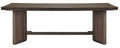 Kavanaugh - Trestle Dining Table - Weathered Kona Brown