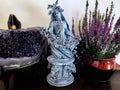 Hel, Goddess of Death and the Underworld Bust, Hand Painted Resin Sculpture | Pagan Goddess Figurine | Altar Statue for Gothic Home Decor