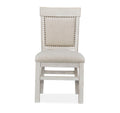 Bronwyn - Dining Side Chair With Upholstered Seat (Set of 2) - Alabaster
