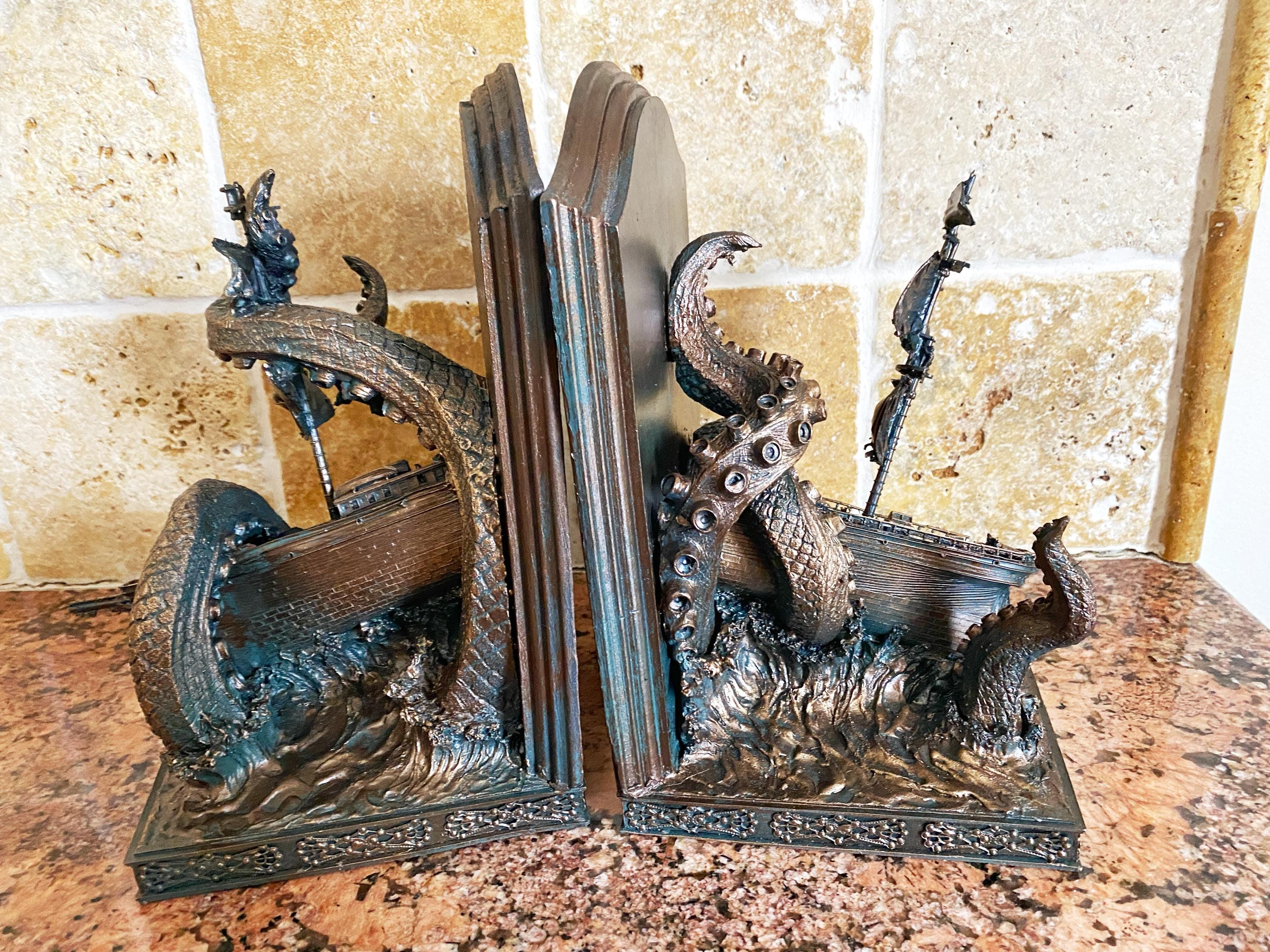Kraken Bookends, Limited Edition