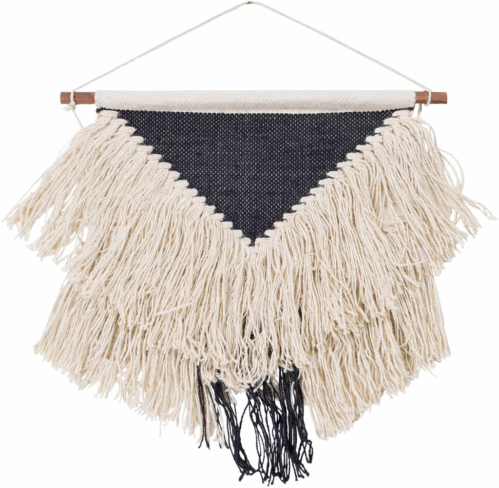 Dingus Jute and Wood Wall Hanging - Clearance