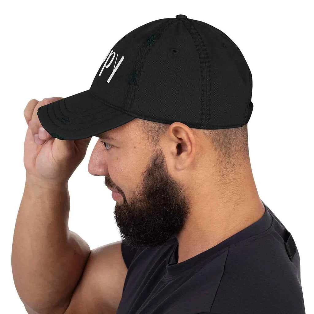 Distressed Dad Hat for Laid-Back Style and Everyday Comfort