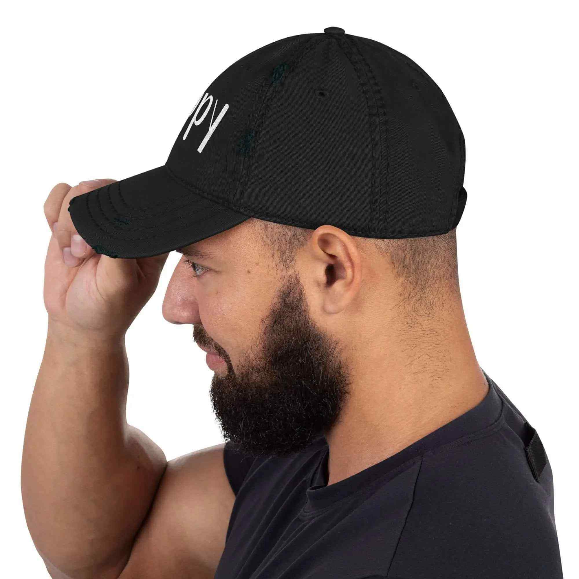 Distressed Dad Hat for Laid-Back Style and Everyday Comfort