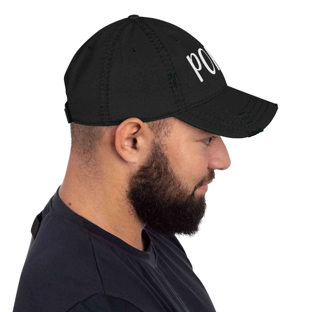Distressed Dad Hat for Laid-Back Style and Everyday Comfort