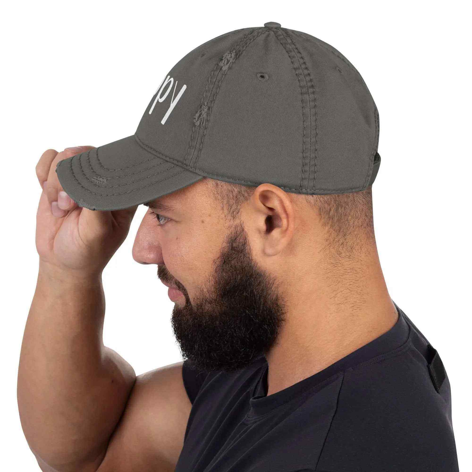 Distressed Dad Hat for Laid-Back Style and Everyday Comfort