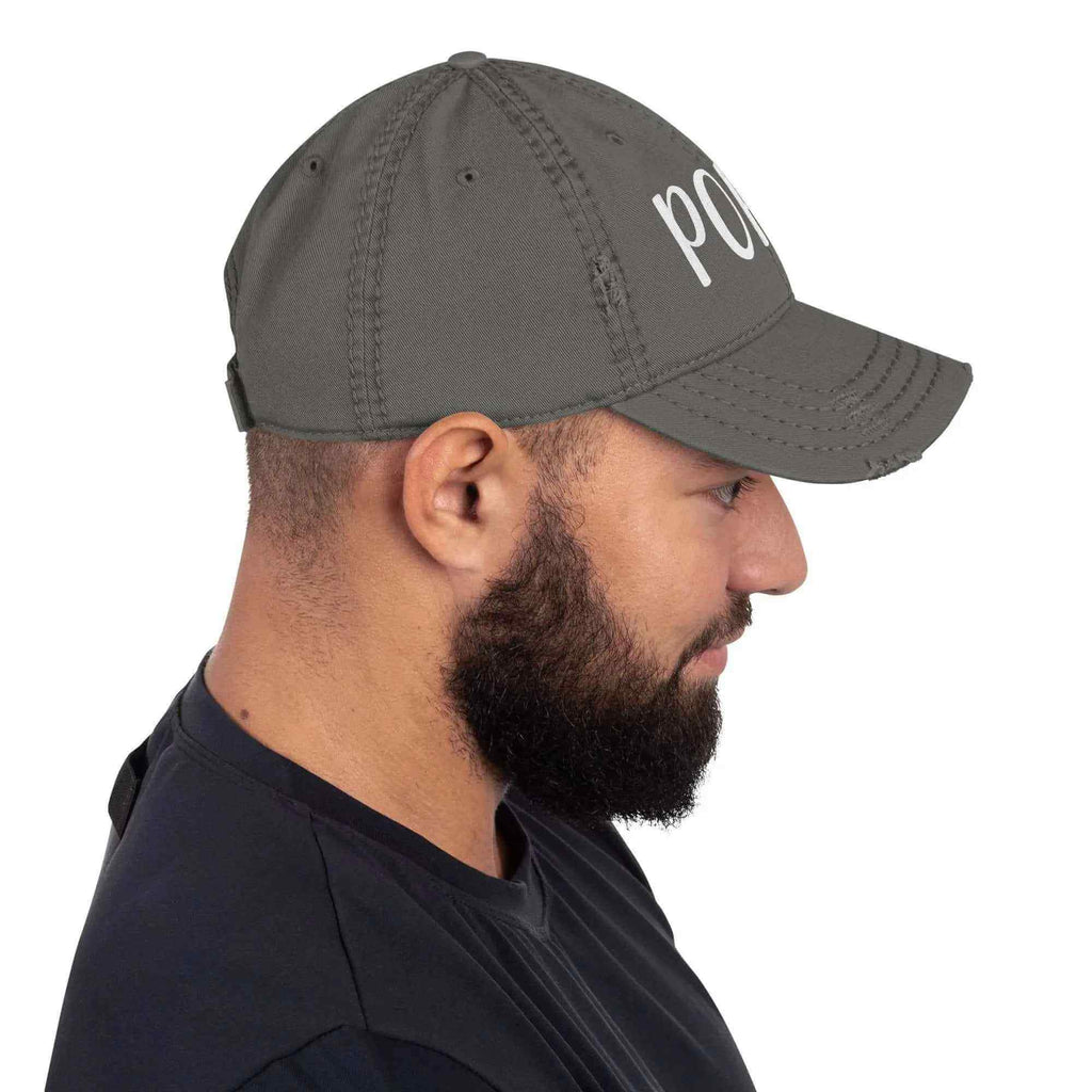 Distressed Dad Hat for Laid-Back Style and Everyday Comfort