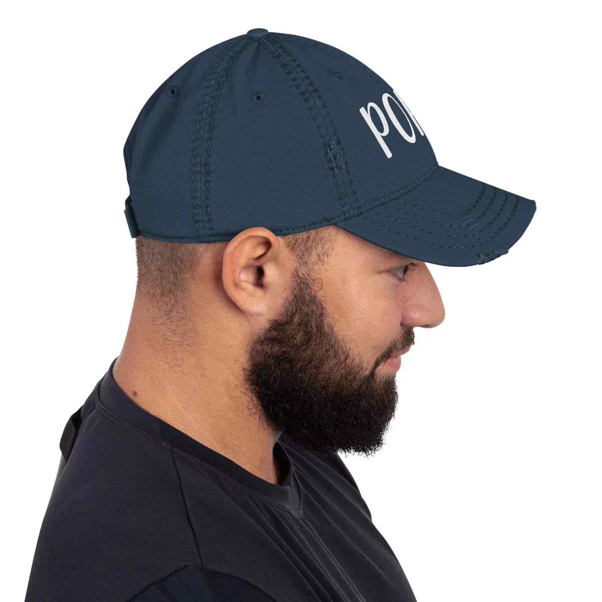 Distressed Dad Hat for Laid-Back Style and Everyday Comfort