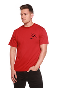 Halloween Bats Bamboo Viscose/Organic Cotton Short Sleeve Printed T-Shirt