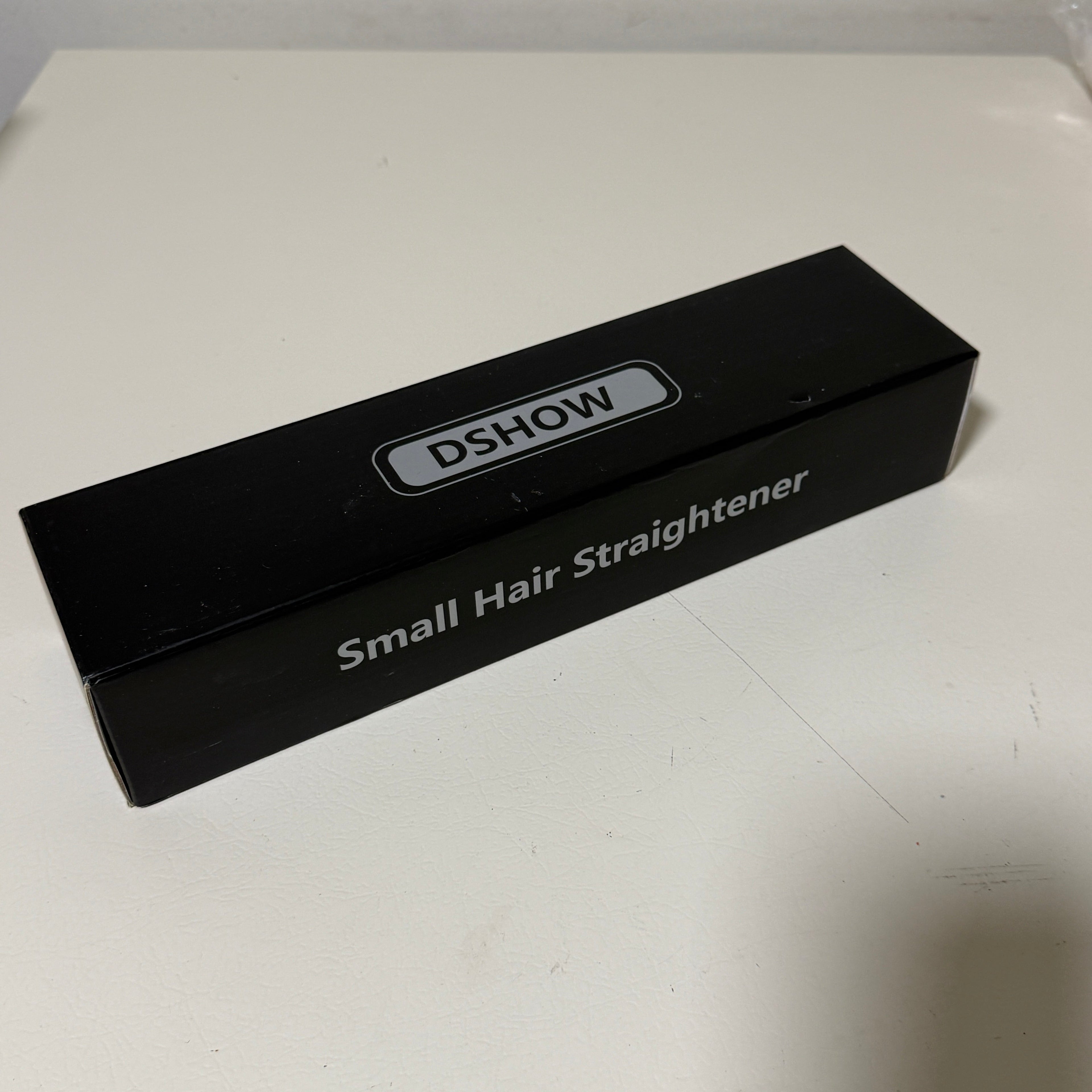Pencil Mini 1/2" Flat Iron for Short Hair & Bangs – 250-450°F Adjustable – Dual Voltage – Open Box