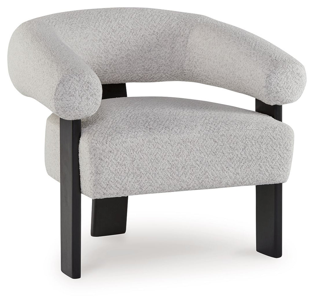 Dultish - Accent Chair - Snow