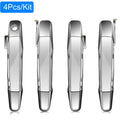 iMounTEK 4pcs Chrome Outer Handles Outside Exterior Door Handles Front Rear for Chevy Pickup Truck 2007-2013 Suburban Sierra Silverado Escalade Cadill