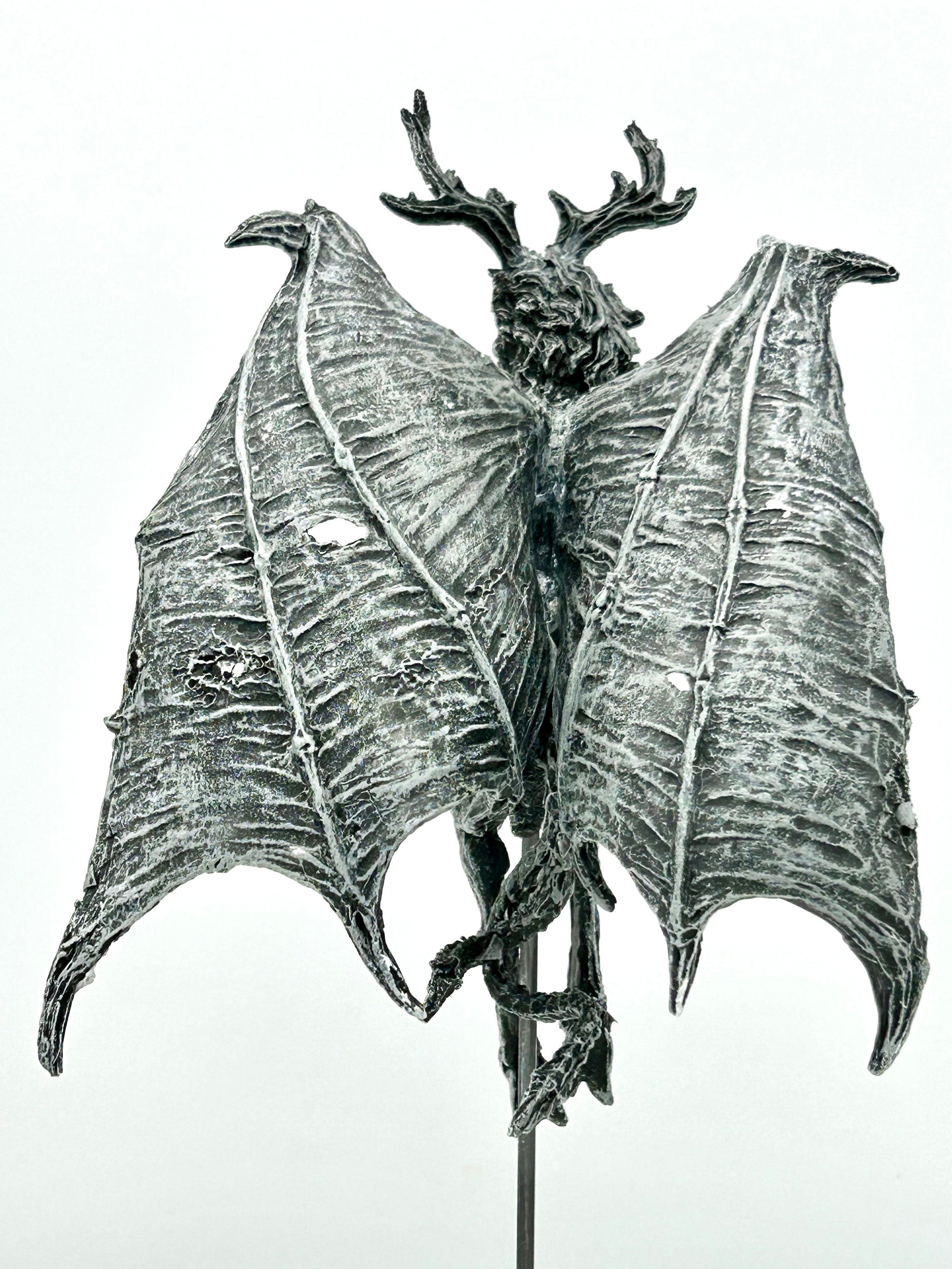 Angel of Death Statue, Half Scale Resin | Mythic Creature Figurine | Myths and Legends Monster Statue | Demon Statue for Gothic Home Decor