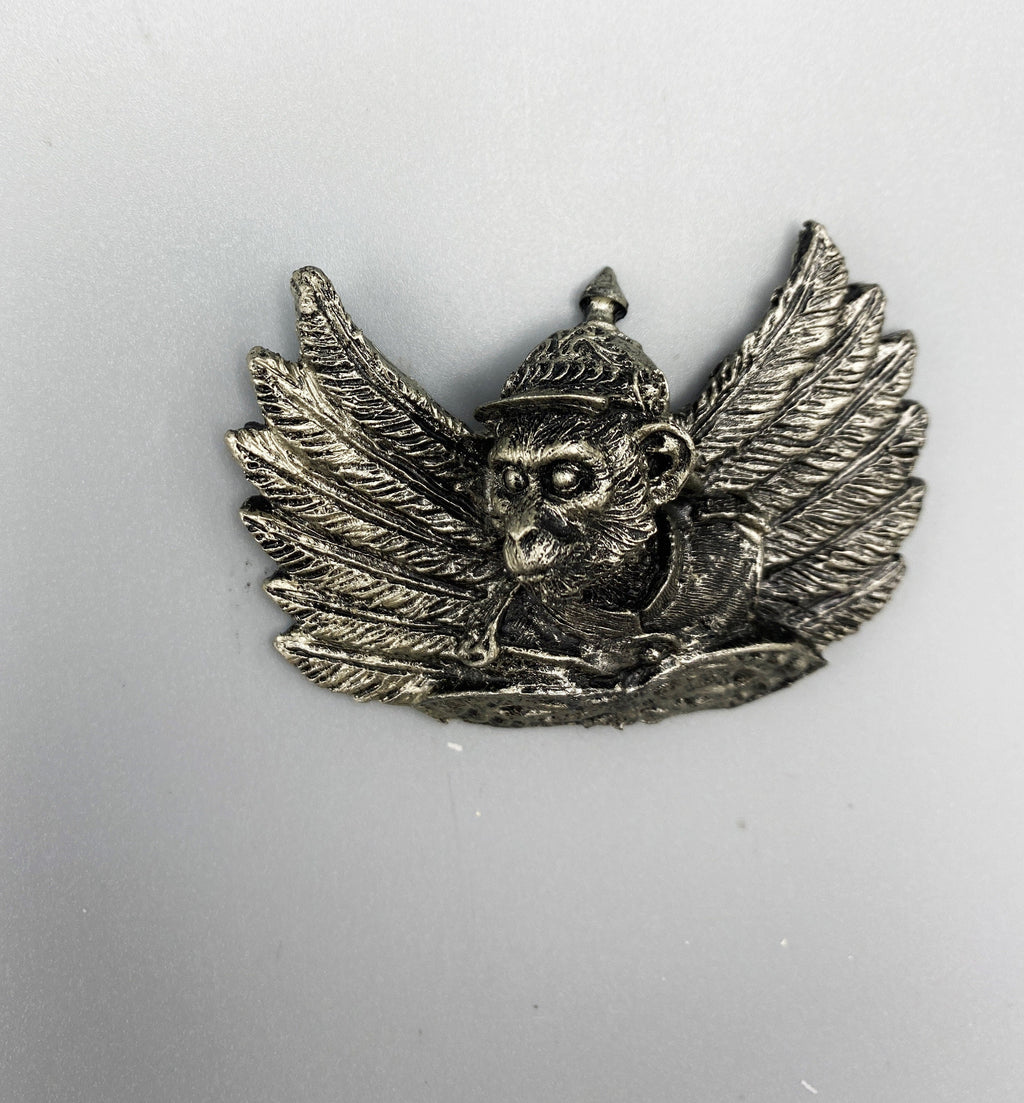 Flying Monkey Magnet, Hand Painted Resin Sculpture | Mythic Fantasy Decor | Winged Monkey Wizard of Oz Magnet for Fantasy and Gothic Decor