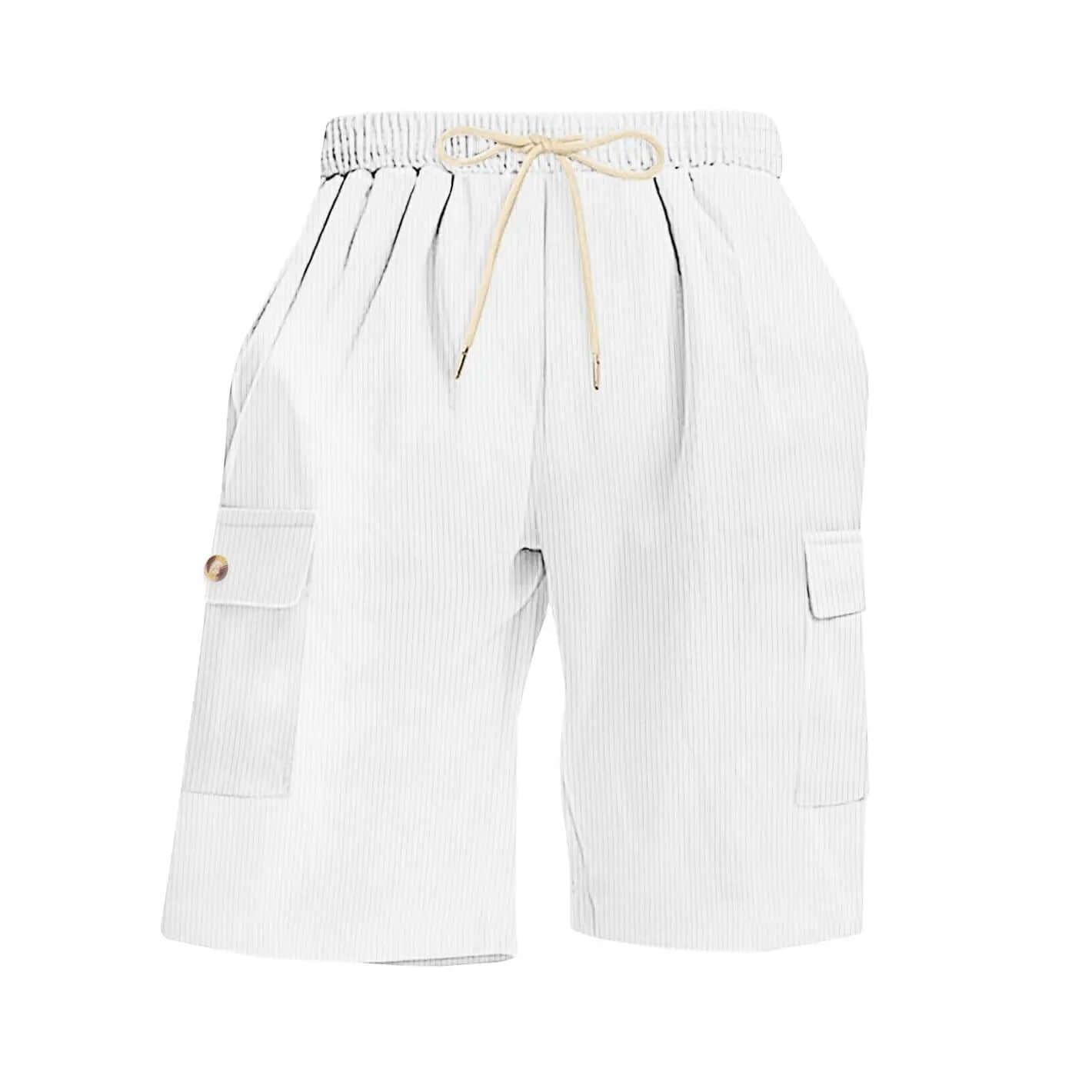 Men's Corduroy Multi-Pocket Shorts – Sports Casual Wear
