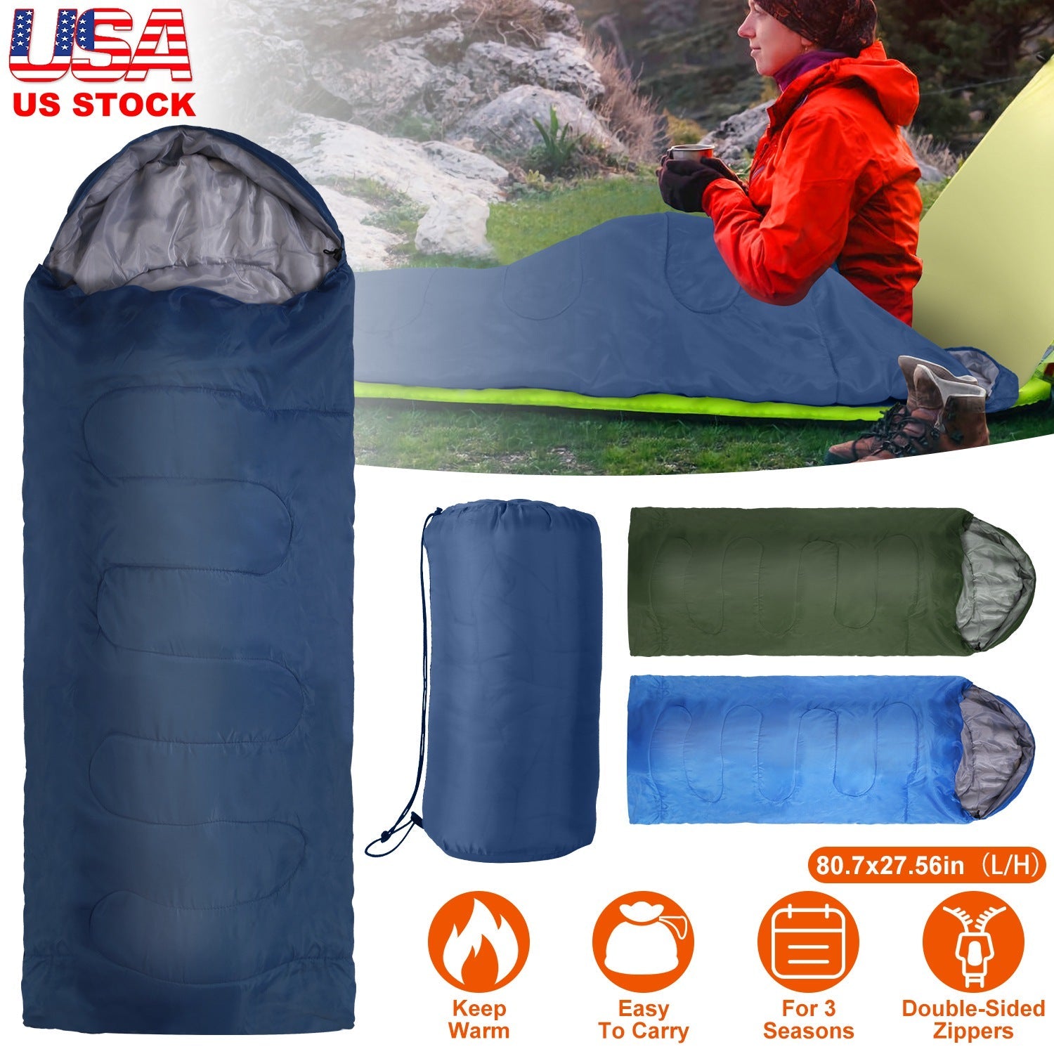 GBruno Camping Sleeping Bags