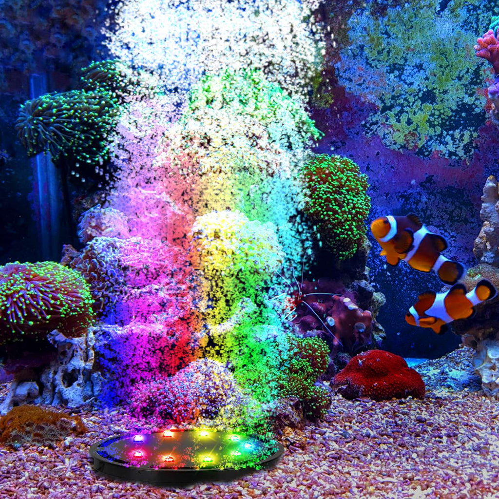 GBruno 4in LED Aquarium Air Bubble Lamp