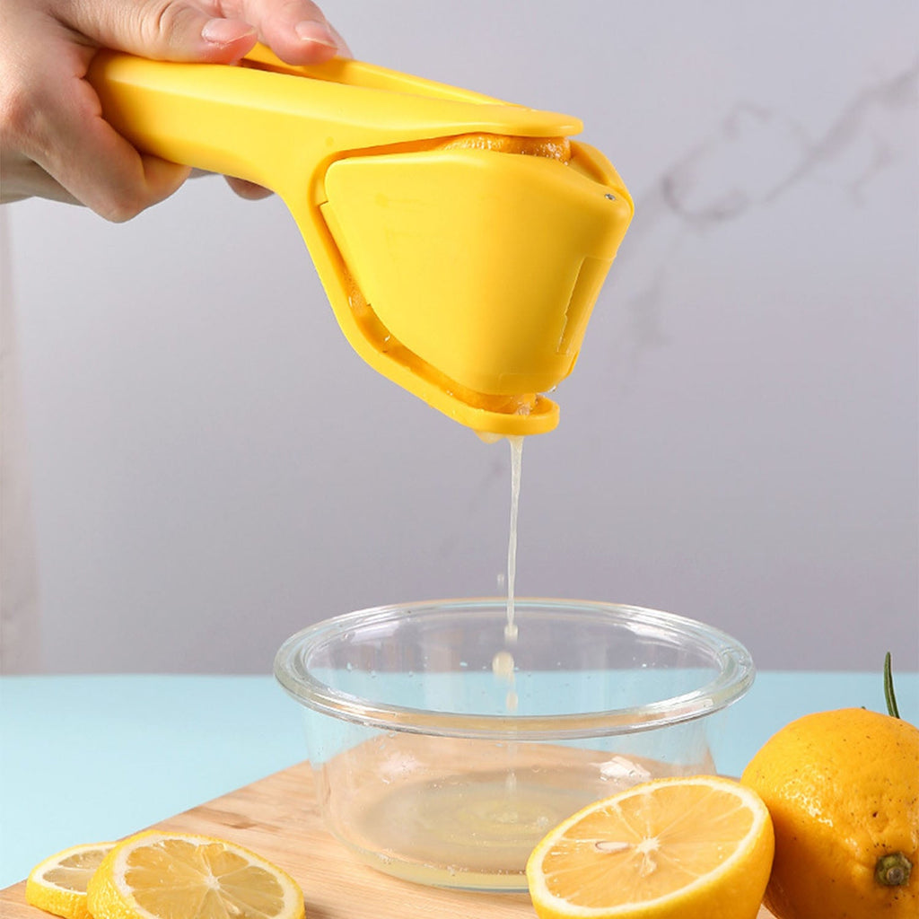 Manual Lemon Squeezer Fold Flat Design Effortless Hand Lemon Juicer Squeezer Manual Citrus Juicer with Sideways Pivot Increase Leverage Reduce Effort