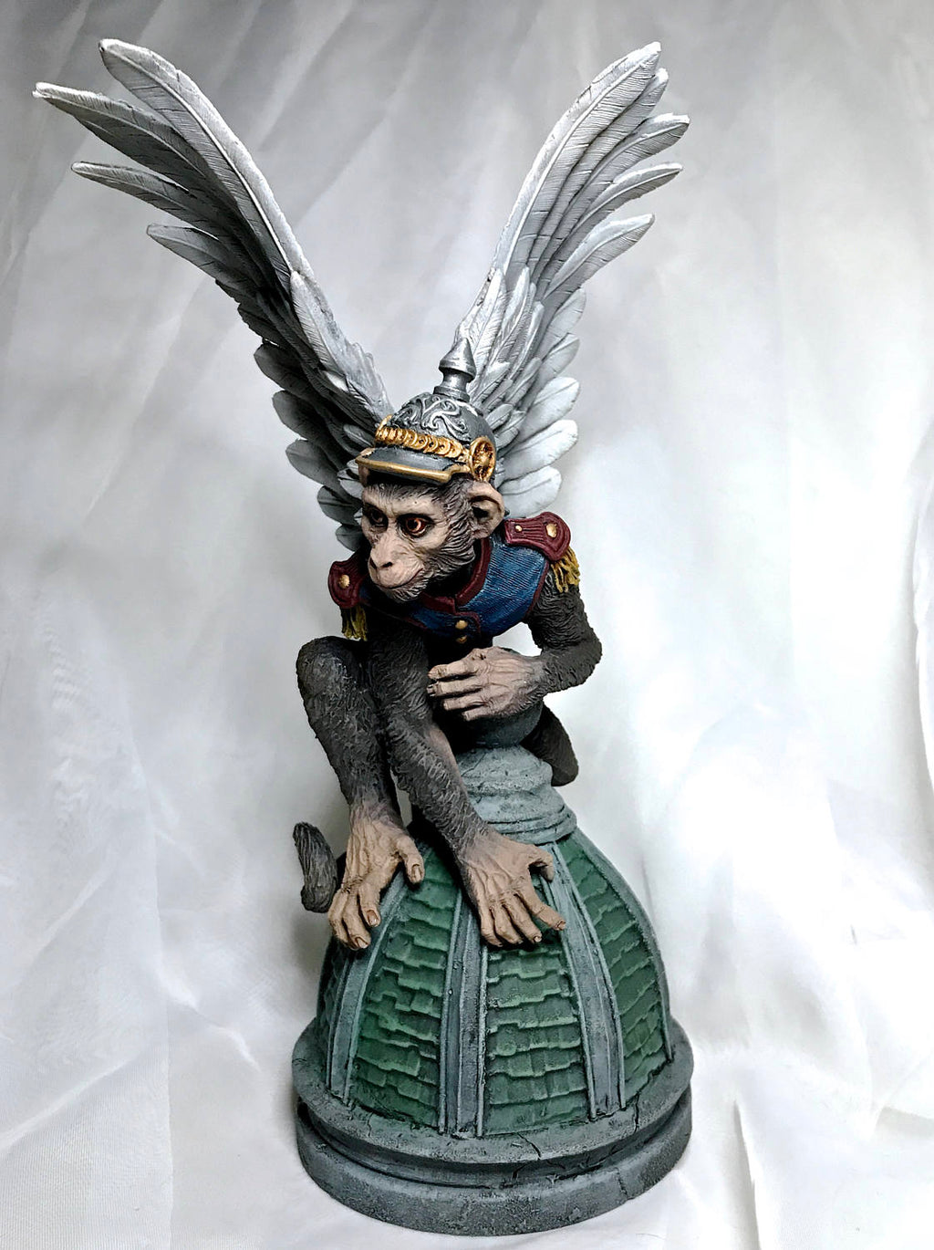 Flying Monkey Statue, Full Color