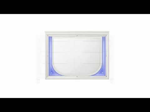 Tarian - Nightstand - Pearl White