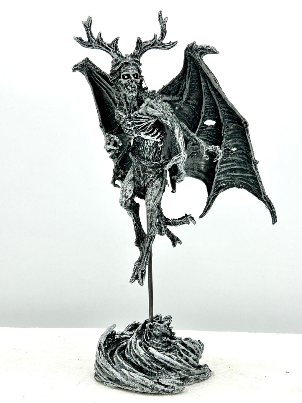 Angel of Death Statue, Half Scale Resin | Mythic Creature Figurine | Myths and Legends Monster Statue | Demon Statue for Gothic Home Decor