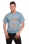 Eagle Men's Bamboo Viscose/Organic Cotton Short Sleeve Graphic T-Shirt