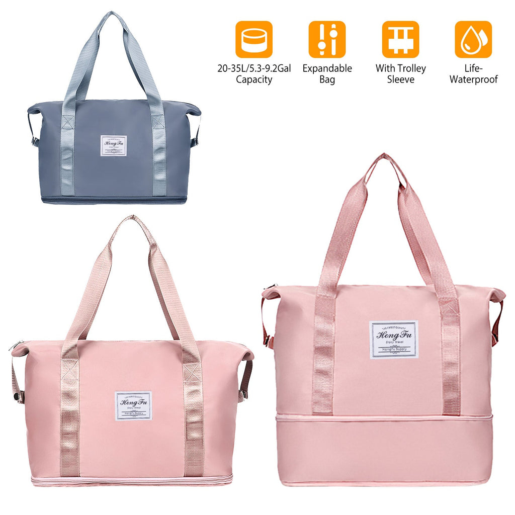 GBruno 35L/9.2Gal Shoulder Travel Duffle Bag