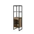 Narik - Wine Rack - Weathered Oak