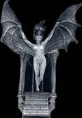 Carmilla the Vampire Statue, Hand Painted Resin Sculpture | Legendary Vampire Figurine |Victorian Gothic Horror|Gothic Gift and Spooky Decor