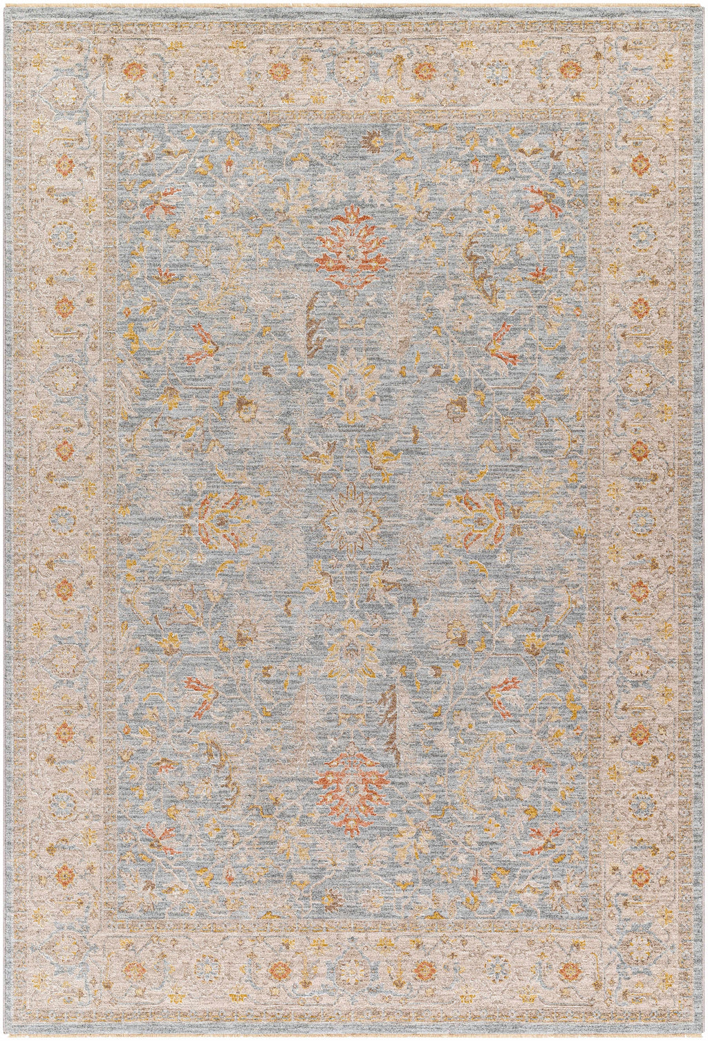 Edie Taupe Thick Luxe Oushak Rug