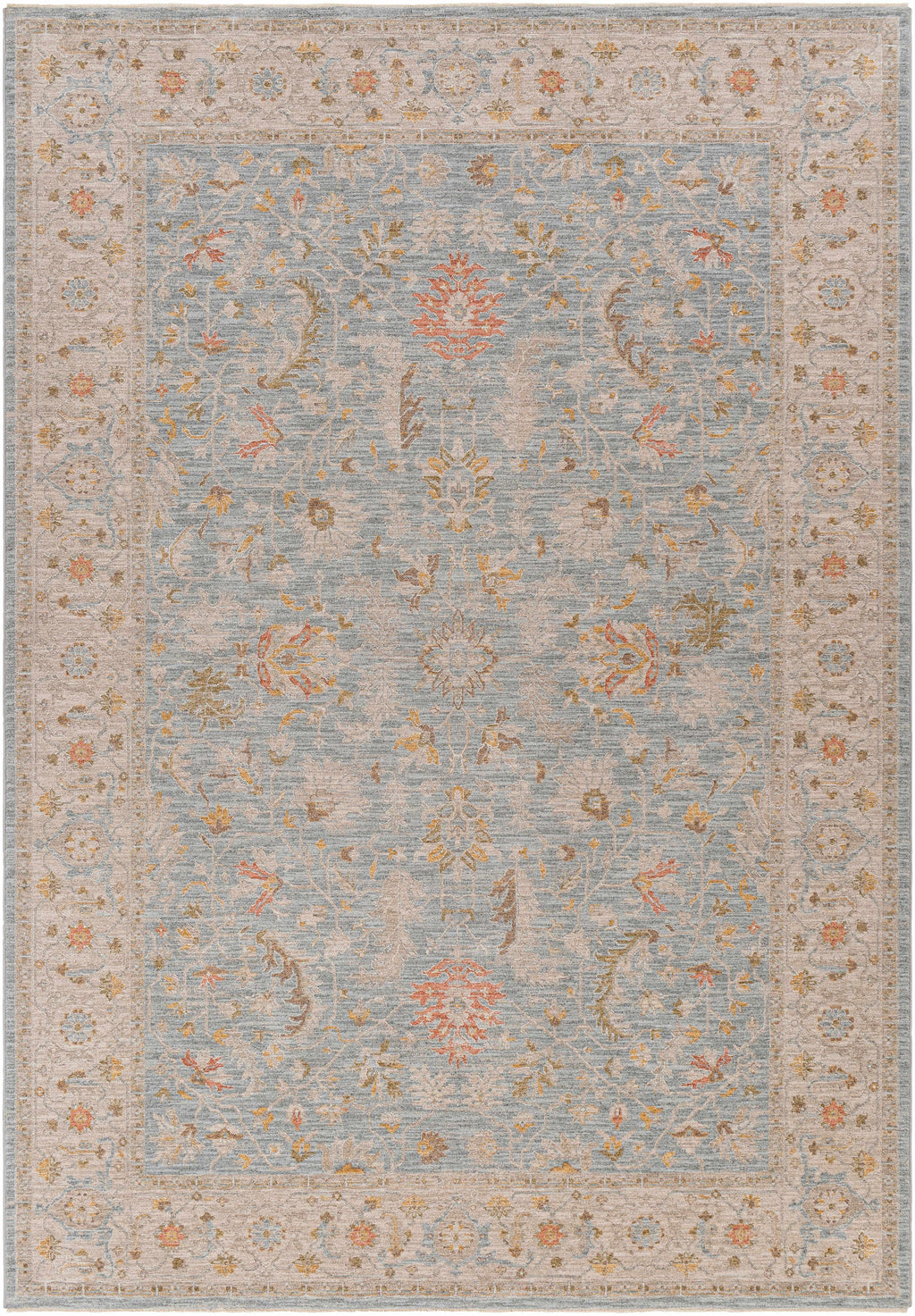Edie Taupe Thick Luxe Oushak Rug