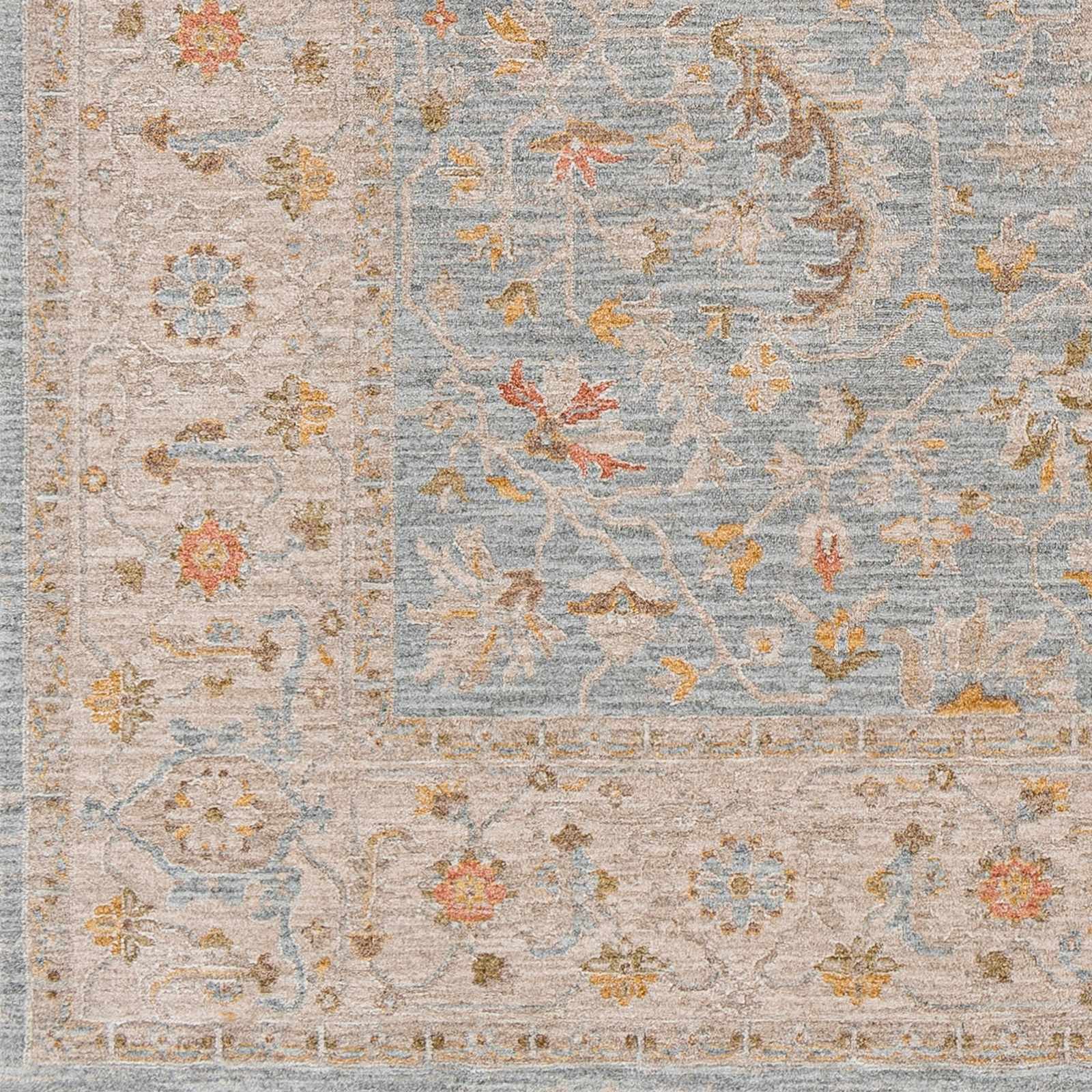 Edie Taupe Thick Luxe Oushak Rug