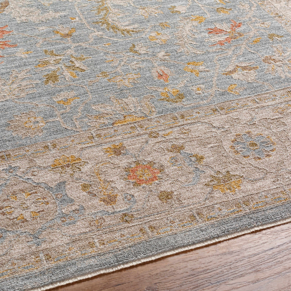Edie Taupe Thick Luxe Oushak Rug
